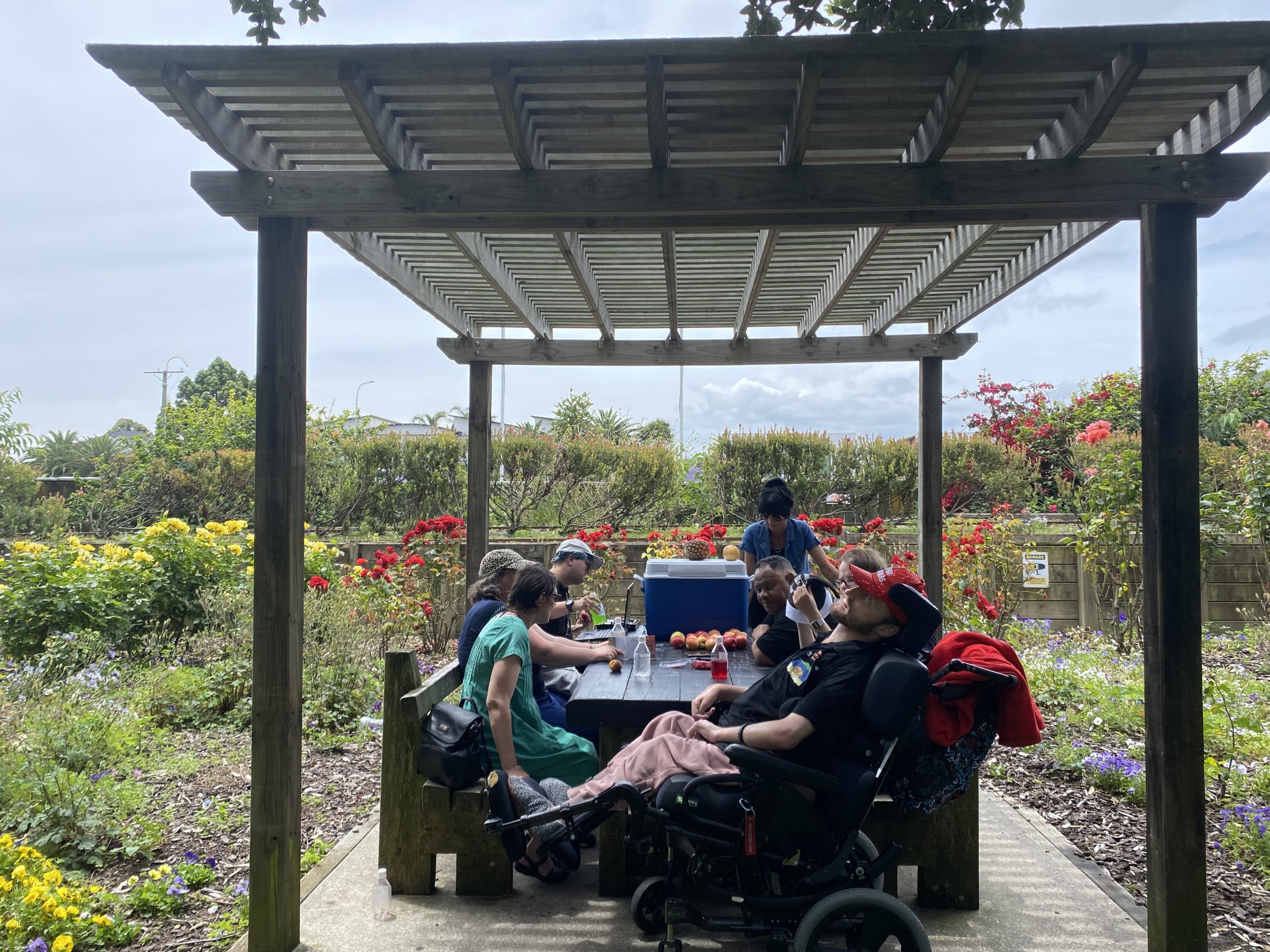 IMG_0262 Kapiti kiwis network group having an outdoor picnic